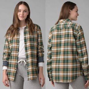 Prana Golden Canyon Flannel Soft Pine